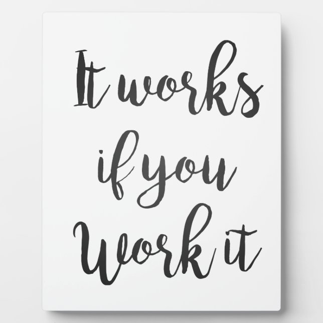 Sobriety 12 step recovery quote gift clean sober plaque (Front)