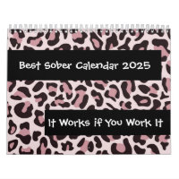 Sobriety 12 Steps Clean & Sober 2025 Calendar
