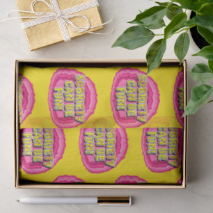 Sobriety FUN Geode 12 Step AA Recovery Slogan Tissue Paper