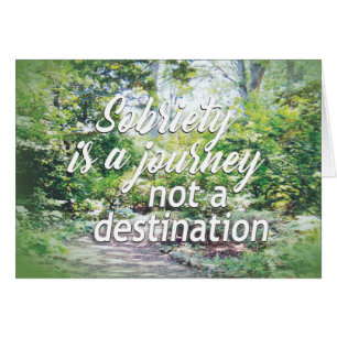 sobriety is a journey 18a
