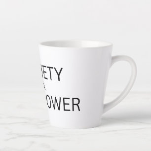 Sobriety Is A Superpower Tall Latte Mug