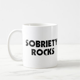 Sobriety Rocks Coffee Mug