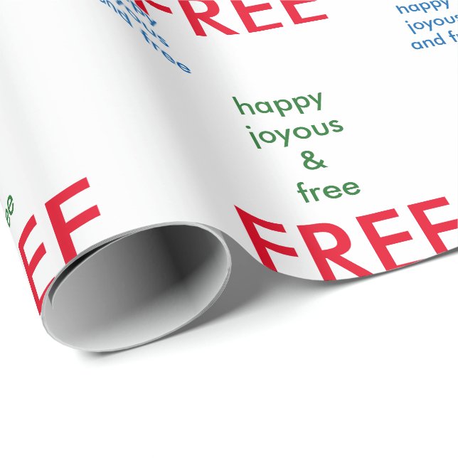 Sobriety Wrapping Paper! Paper (Roll Corner)