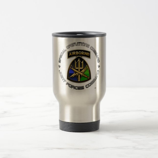 SOC Joint Forces Command CSIB+SSI Travel Mug (Center)