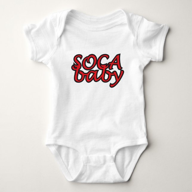 Soca Baby Bodysuit (Front)