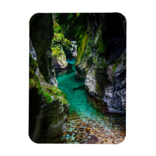 Soca gorge in Slovenia Magnet