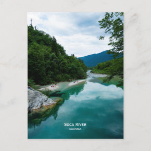 Soca River, Slovenia Postcard