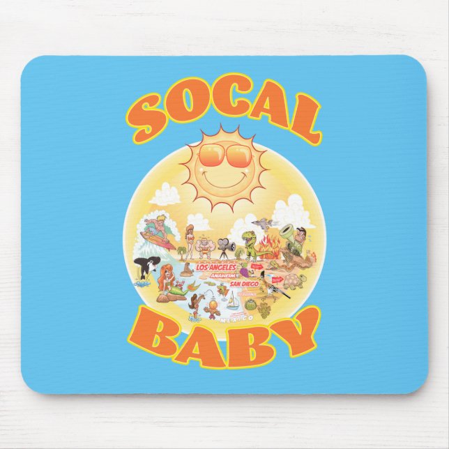 SoCal Baby Mouse Mat (Front)