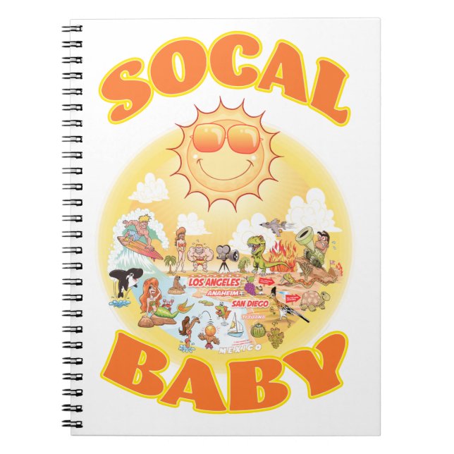 SoCal Baby Notebook (Front)