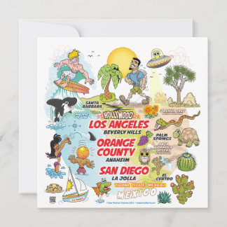 SoCal Beach Paradise Invitation