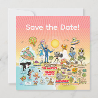 SoCal Beach Paradise Save The Date
