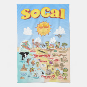 SoCal Eternal Summer Tea Towel