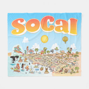 SoCal Fleece Blanket