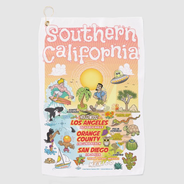 SoCal Golf Towel (Front)