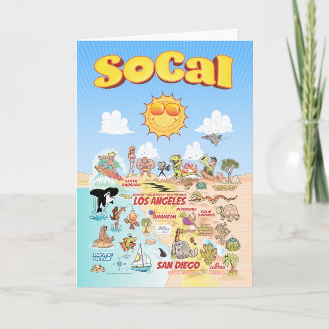 SoCal Greeting Card (Front)