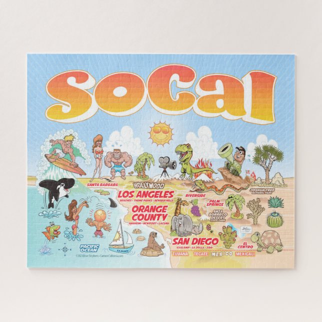 SoCal Jigsaw Puzzle (Horizontal)