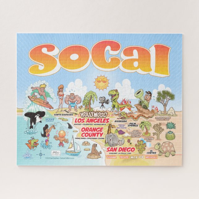 SoCal Jigsaw Puzzle (Horizontal)