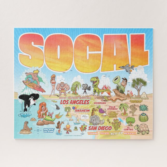 SoCal Jigsaw Puzzle (Horizontal)