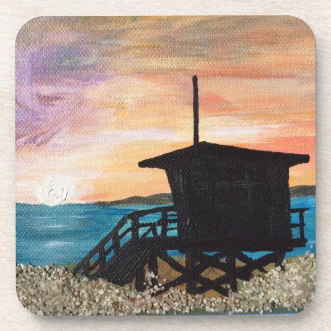 SoCal Lifeguard Stand Coaster (Front)