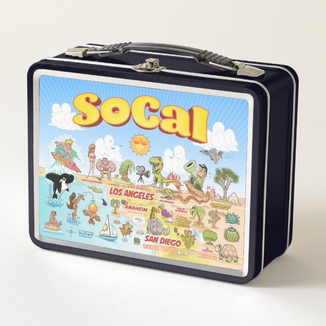 SoCal Metal Lunch Box (Front)