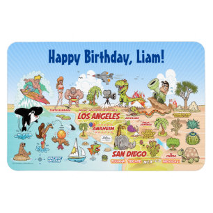 SoCal Paradise Custom Magnet