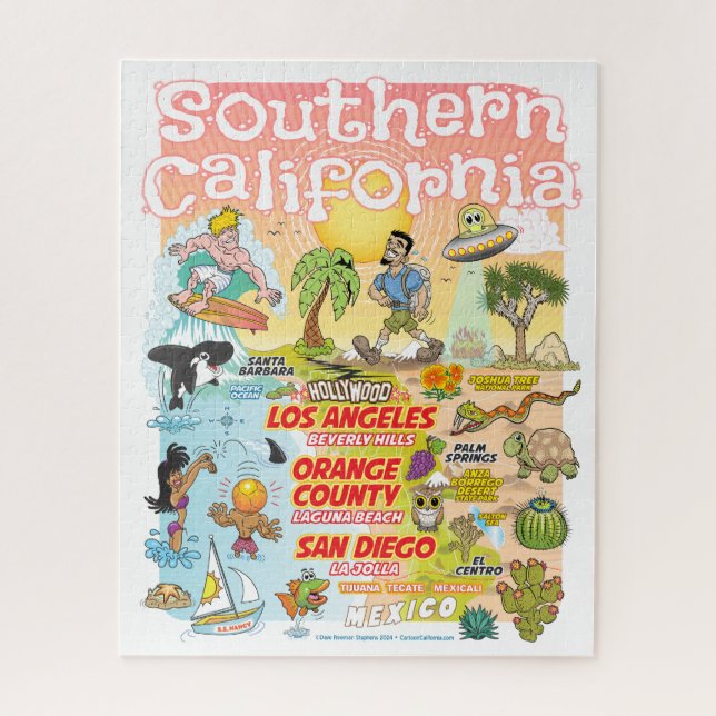 SoCal Paradise Jigsaw Puzzle (Vertical)