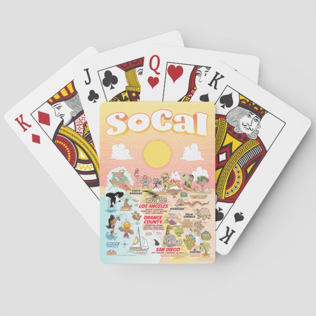 SoCal Playing Cards (Back)