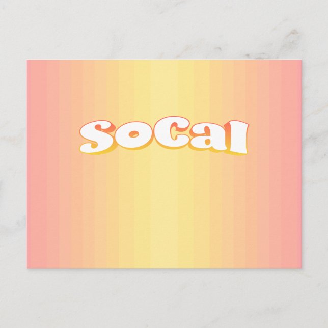 SoCal Postcard (Front)