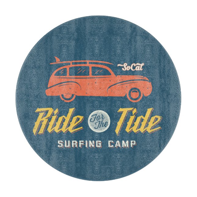 Socal Ride For The Tide Cutting Board (Front)
