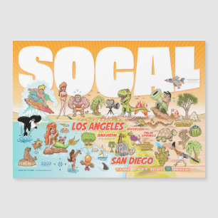SoCal Souvenir Magnet