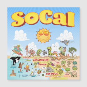 SoCal Square Magnet