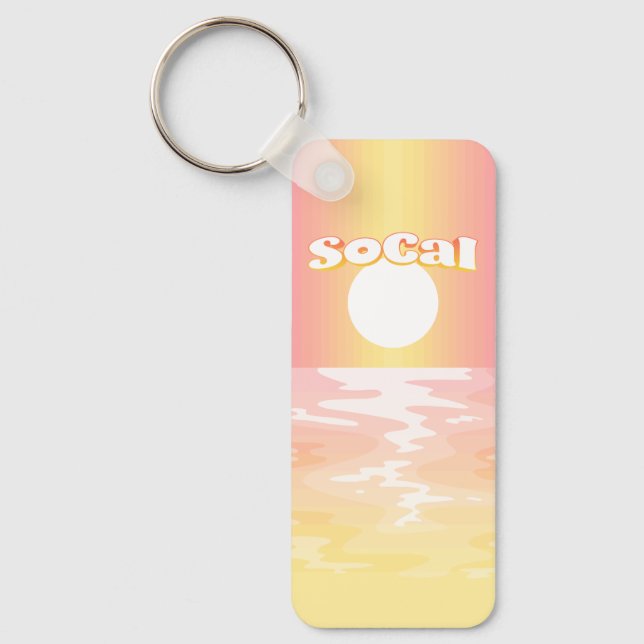 SoCal Sunset Keychain (Front)