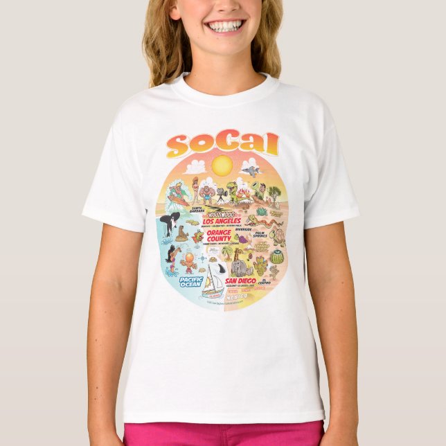 SoCal Sunset T-Shirt (Front)