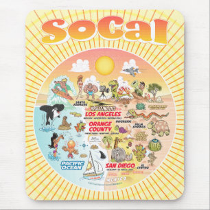 SoCal Sunshine Mouse Mat