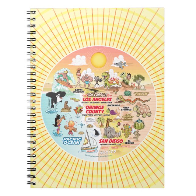 SoCal Sunshine Notebook (Front)