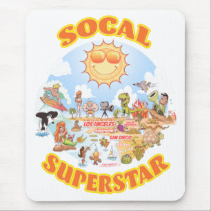 SoCal Superstar Mouse Mat
