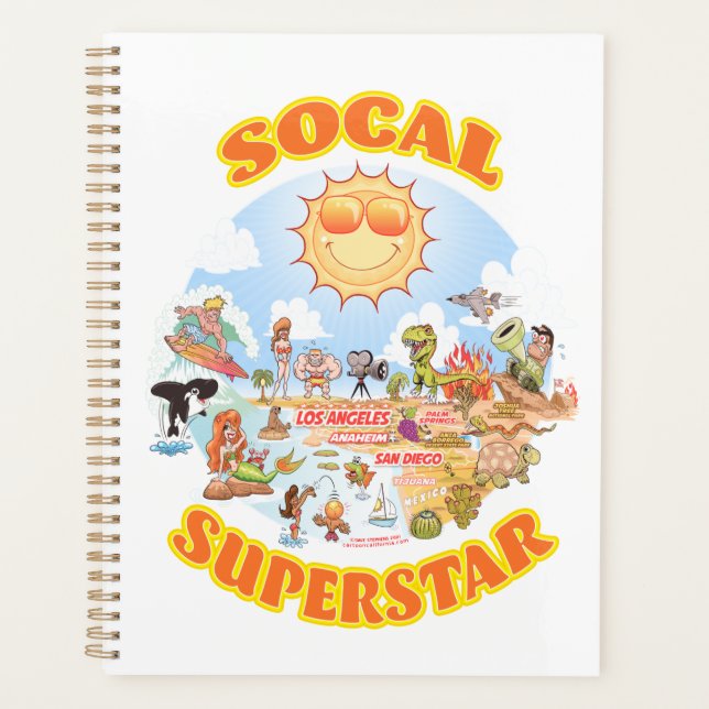 SoCal Superstar Planner (Front)