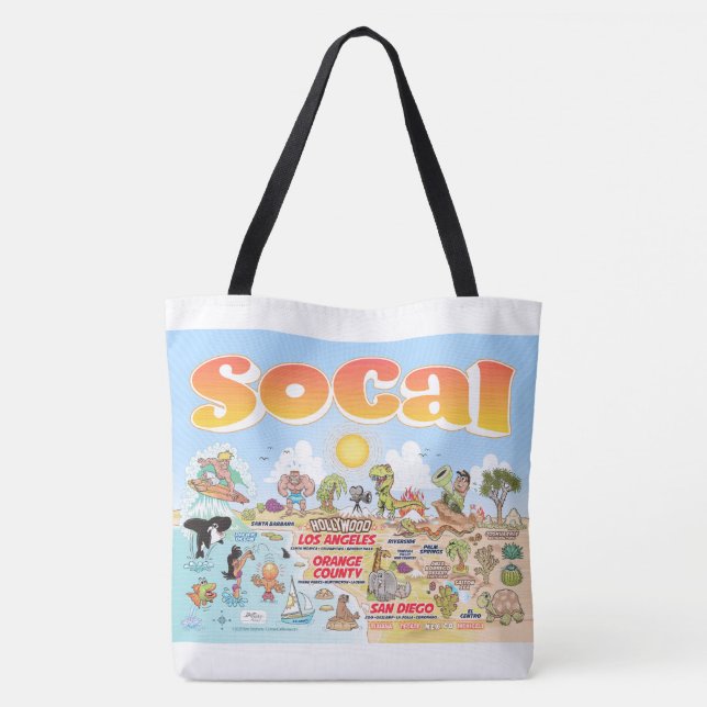 SoCal Tote Bag (Back)