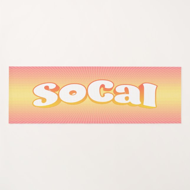 SoCal Yoga Mat (Front (Horizontal))