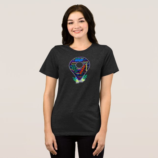 SoCalSport WAM 2024 Word Cloud Shirt (Front Full)