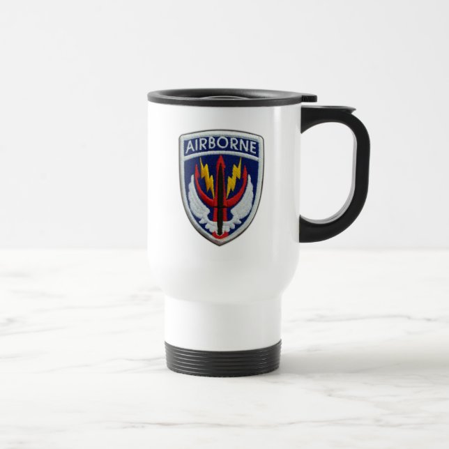SOCCENT Special Ops central vets patch Travel Mug (Right)