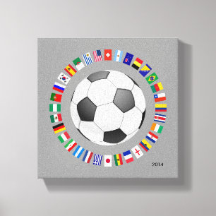 SOCCER 2014 CANVAS PRINT