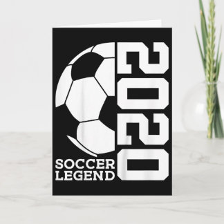 Soccer 5th Birthday Soccer Legend  Card