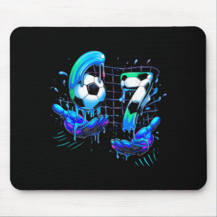 Soccer 67 Kids Ice Cream Drip Six Seven Hands Meme Mouse Mat