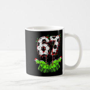 Soccer 67 Six Seven Funny Gen Alpha Meme Drip Chri Coffee Mug