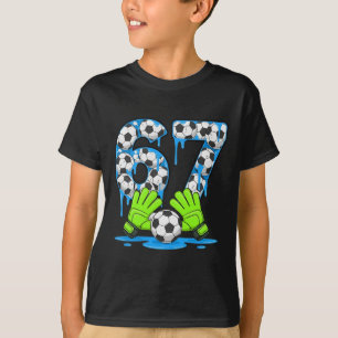 Soccer 67 Six Seven Gen Alpha Meme Drip 67 Ice Cre T-Shirt