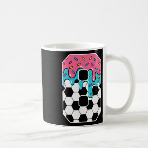 Soccer 8 Year Old Ice Cream Drip Youth 8th Birthda Coffee Mug