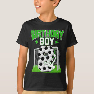 Soccer 8th Birthday Boy 8 Year Old Sport Fan 8yr B T-Shirt