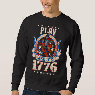 Soccer Abraham Lincoln 4th Of July Women Men Ameri Sweatshirt