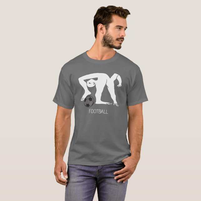 Soccer Abstract T-Shirt (Front Full)
